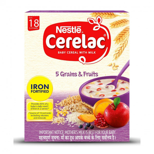 CERELAC 18 MONTHS GRAIN FRUITS 400GM